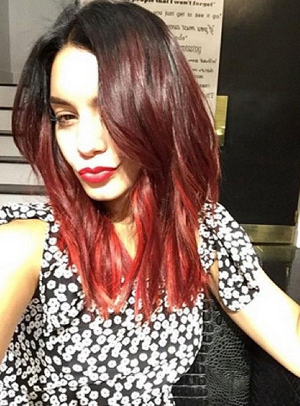 vanessa hudgens medium length hair