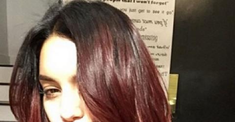 Vaness hudgens red hair 1
