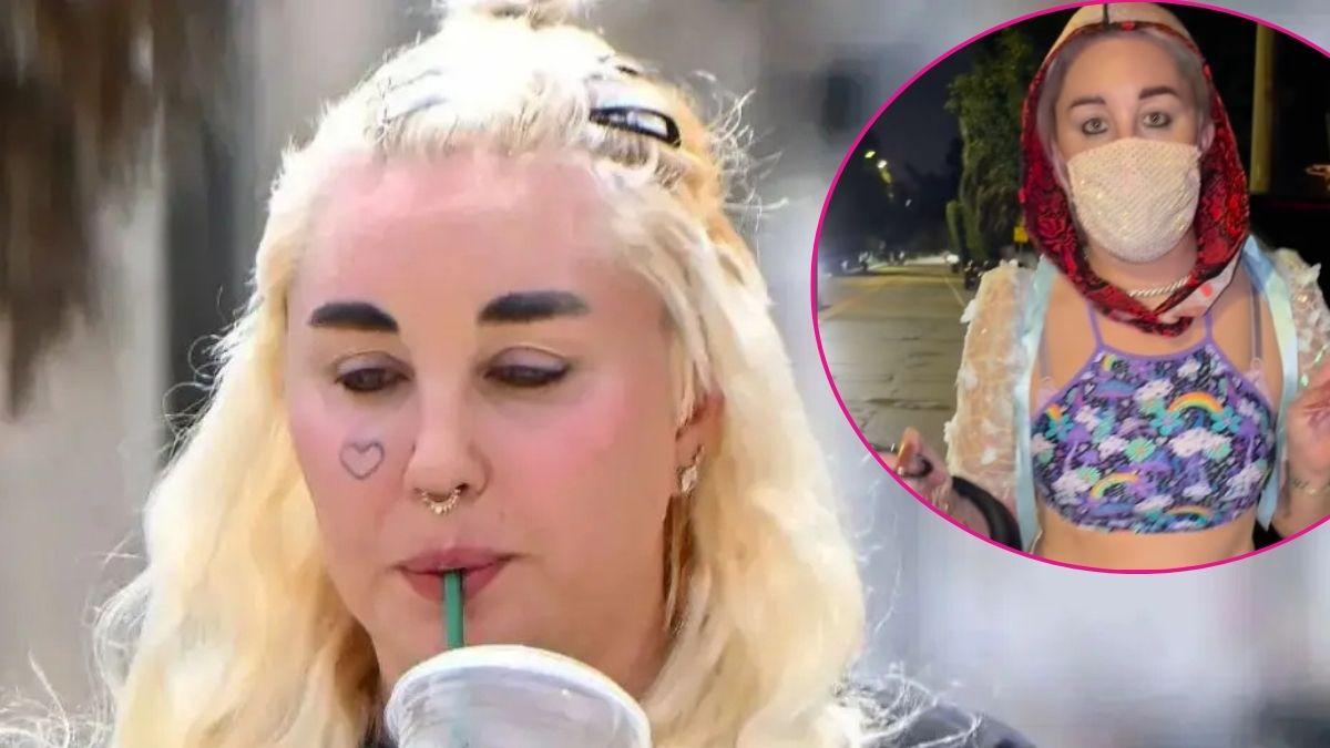 Two photos of Amanda Bynes