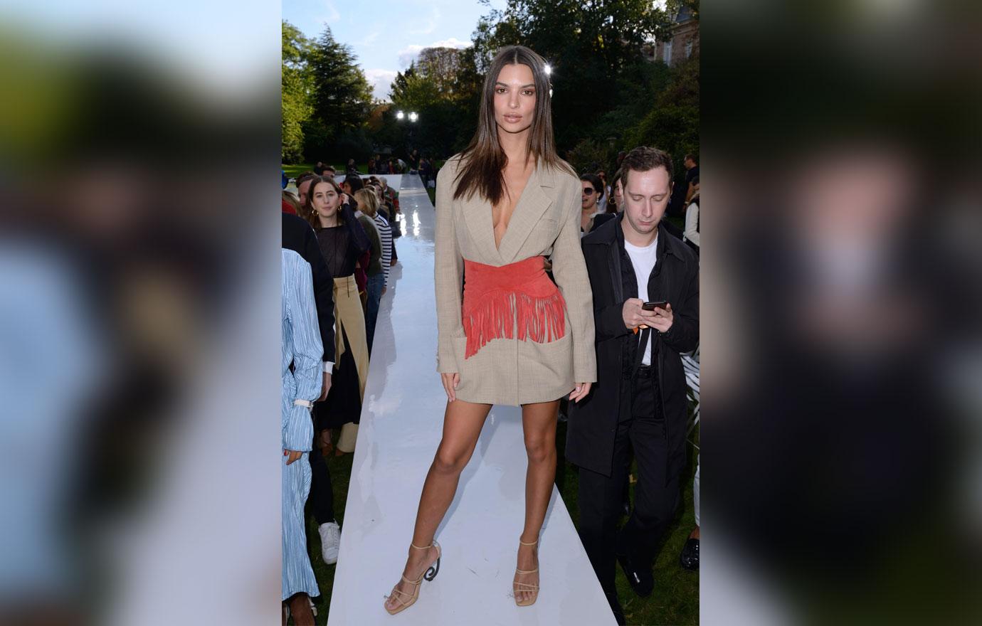 Jacquemus Front Row During S/S 2019 Paris Fashion Week