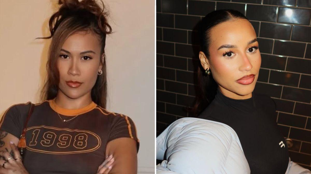 Photo of Chris Brown's ex Diamond Brown took shots at the singer's current girlfriend, Jada Wallace.