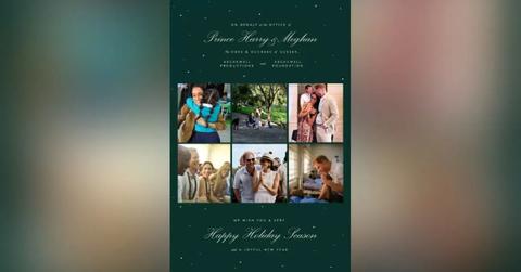 prince harry meghan markle have secret christmas card inner circle