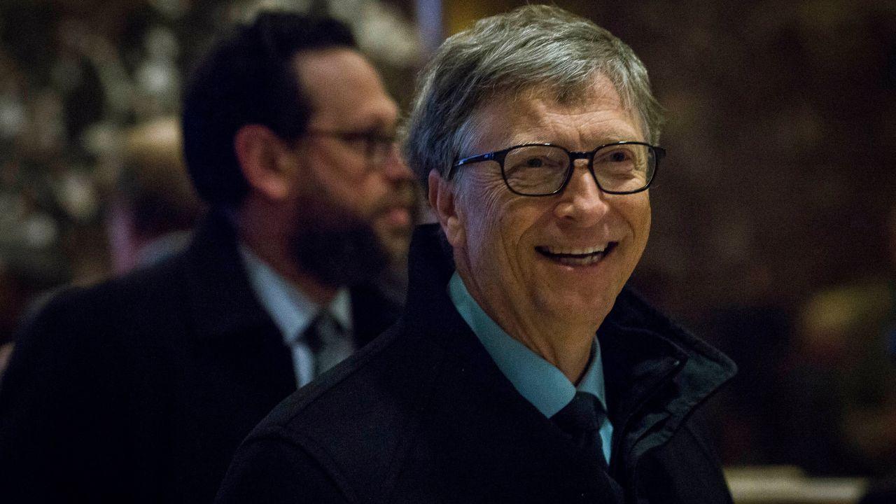 Image of Bill Gates appeared frazzled and laughed nervously when asked if he had visited Jeffrey Epstein's island.
