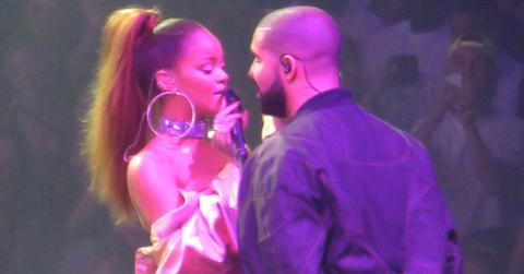 Drake & Rihanna almost Kiss as they Perform on Stage at OVO Fest Concert in Toronto