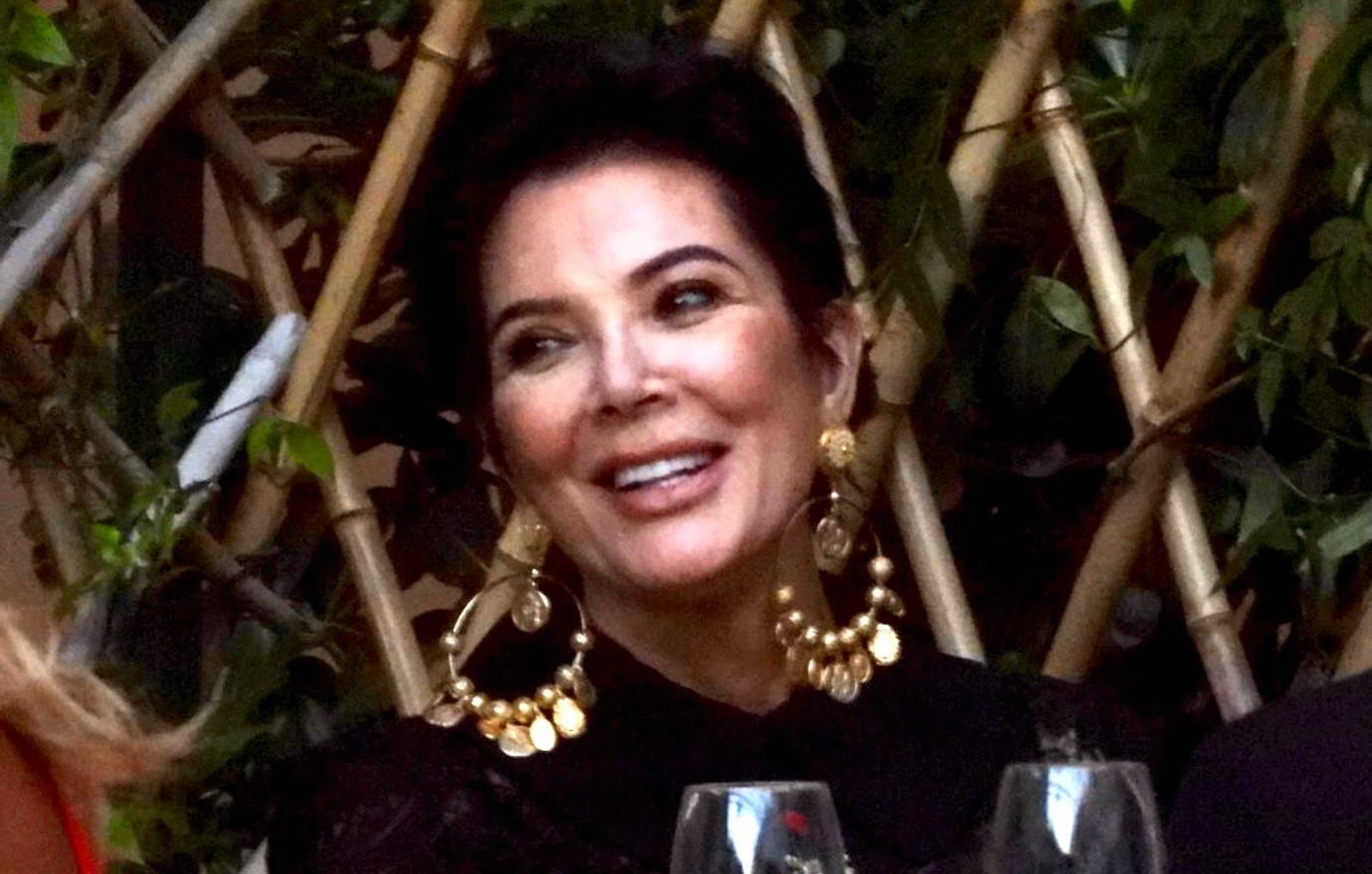 Kris Jenner shows off fresh face with real skin in rare unedited photos  from Italian getaway with boyfriend Corey Gamble