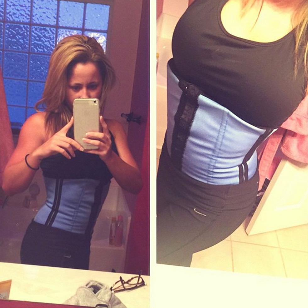 Jenelle evans waist training