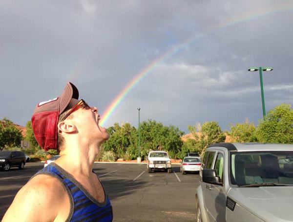 Now THIS is how you capture a rainbow! [Courtesy of Steven Goldsmith]