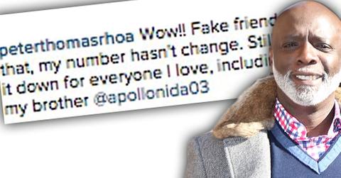 Peter Thomas Responds To Apollo Nida Diss