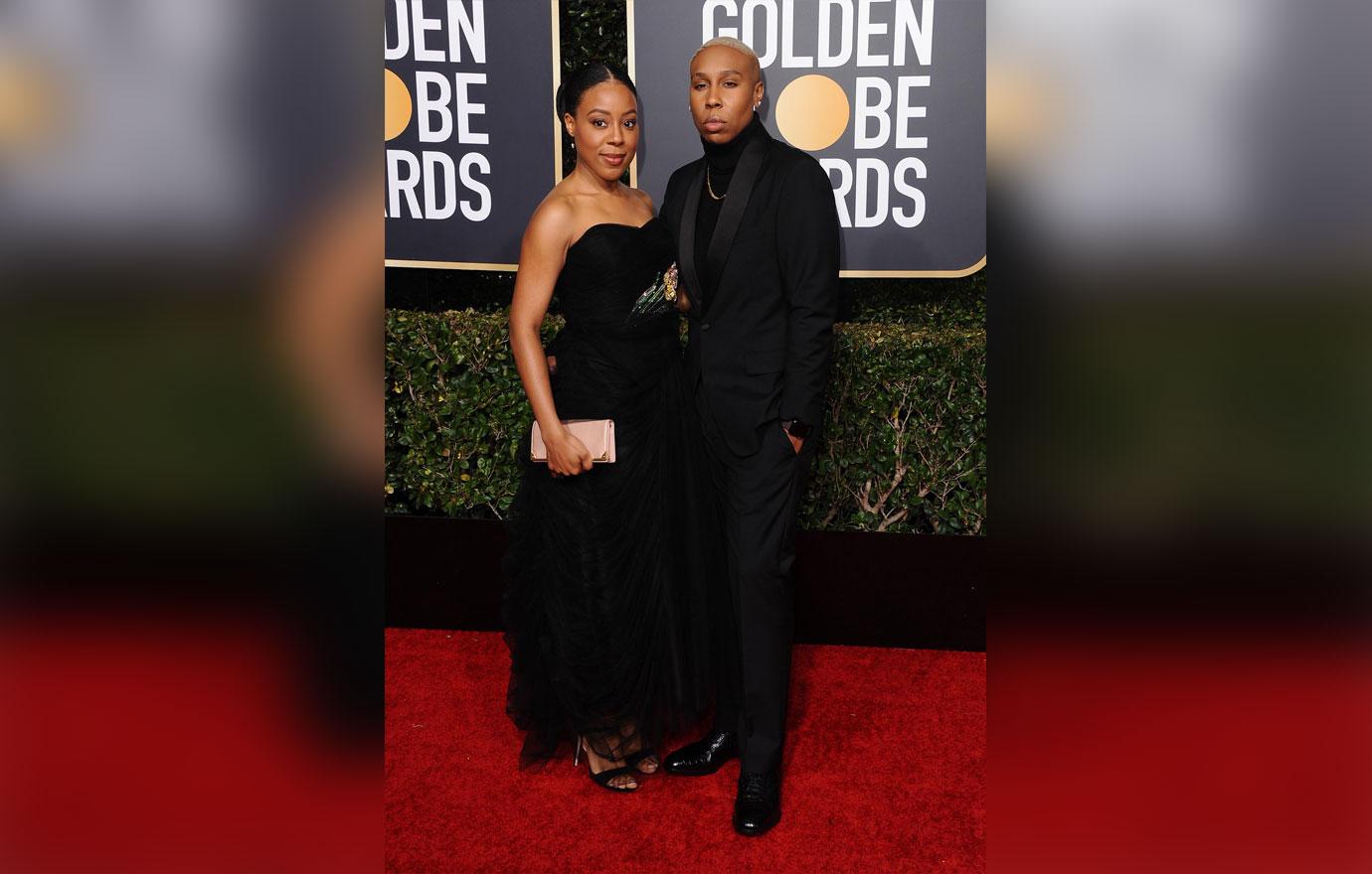 Lena Waithe And Wife Alana Mayo At 76th Golden Globe Awards Arrivals