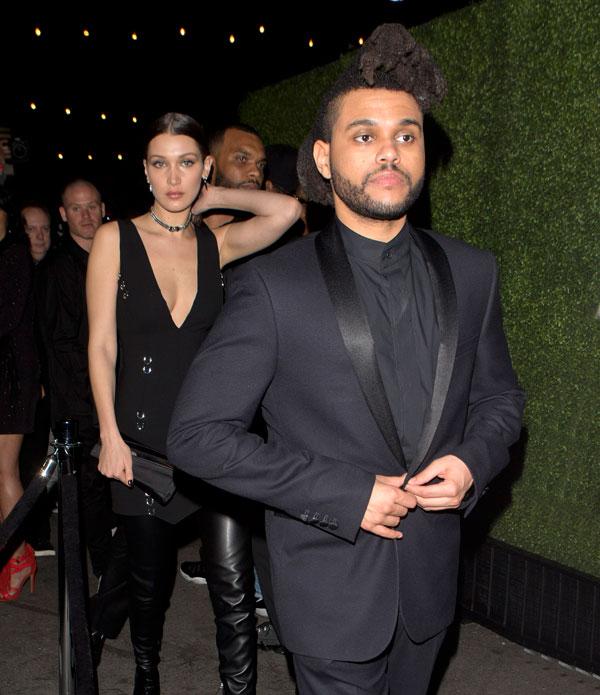 bella hadid the weekend dating grammys