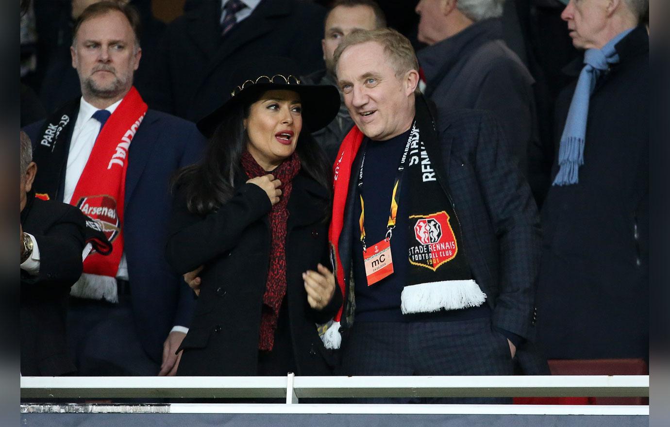 Salma Hayek's husband pledges €100m for Notre Dame reconstruction