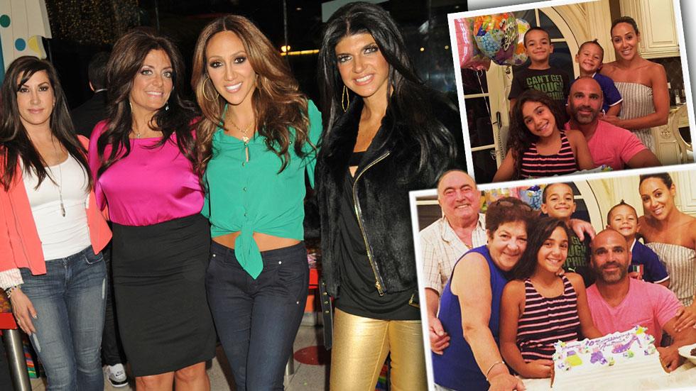 Melissa gorga teresa guidice cousins birthday party