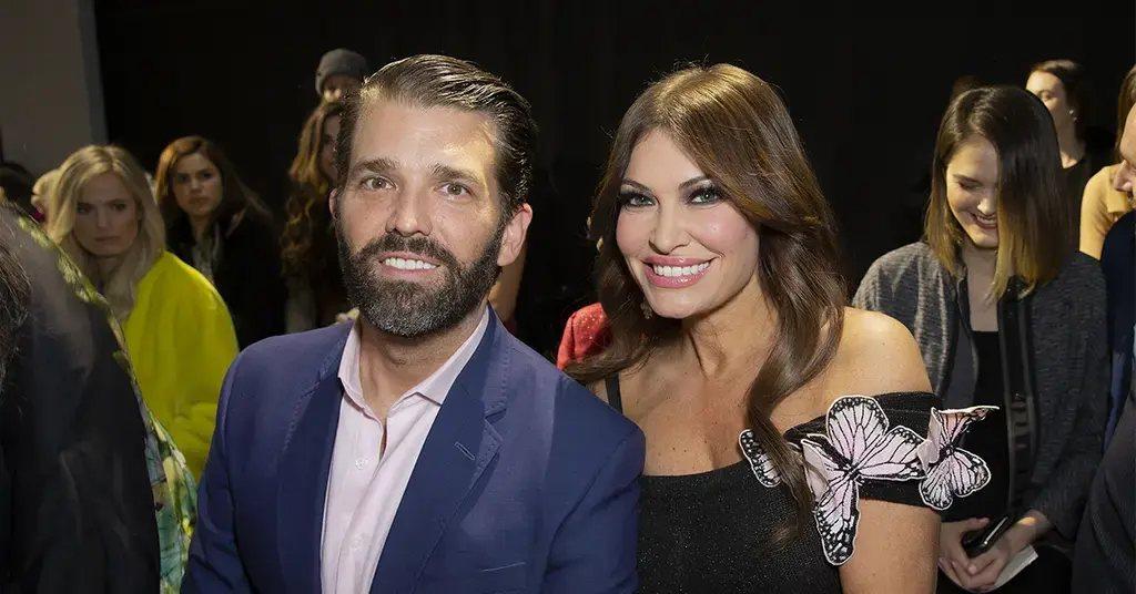 donald trump jr kimberly guilfoyle breakup speculation writer claims moved on