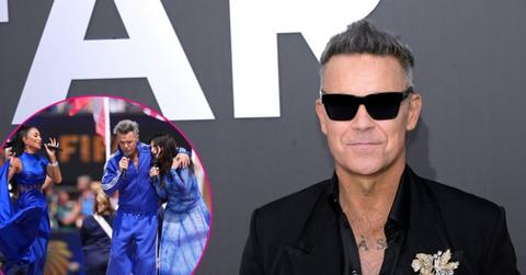 Image of Robbie Williams disproved the recent rumors that he has been using cocaine.
