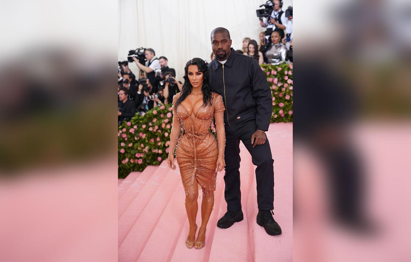 kim kardashian kanye west met gala