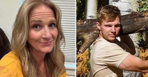 sister wives christine brown last photos garrison death suicide pp