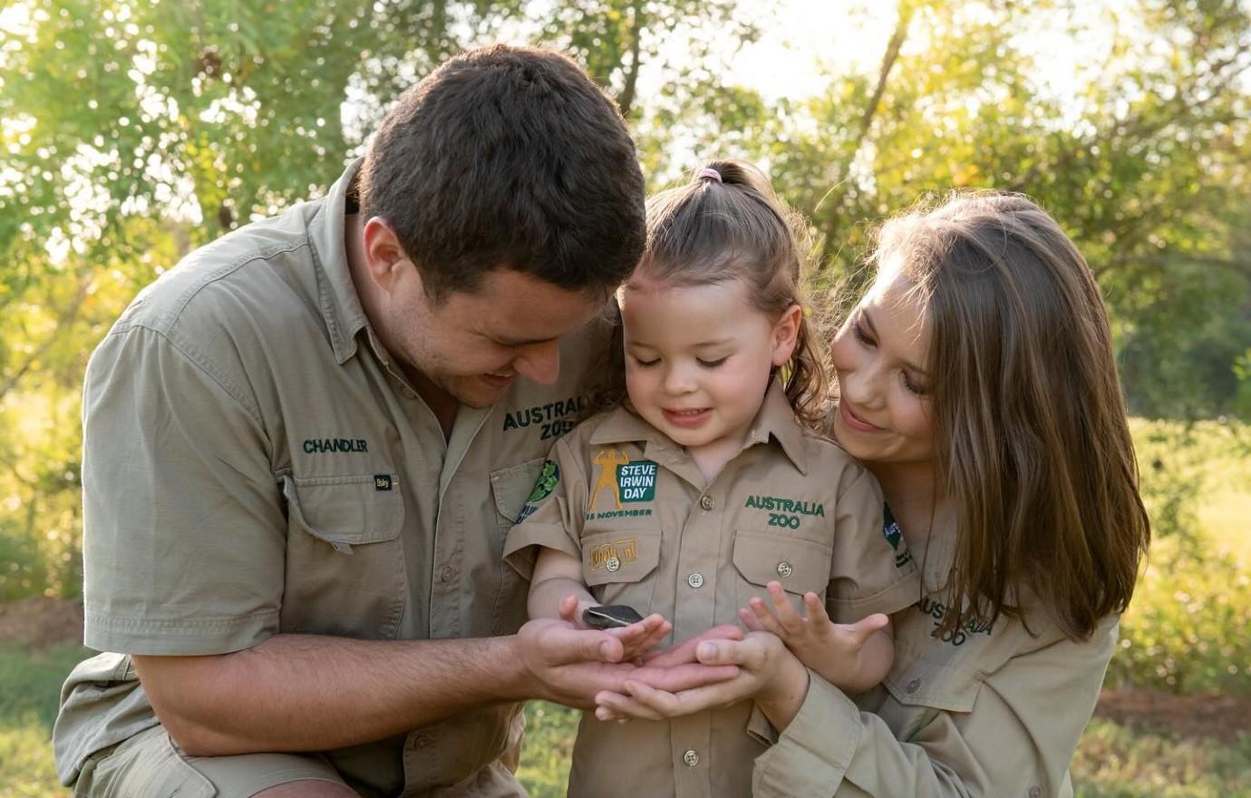 bindi irwin my  year old daughter yells crikey bindi ig