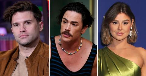 tom schwartz knew tom sandoval raquel leviss romantic encounter kiss pp