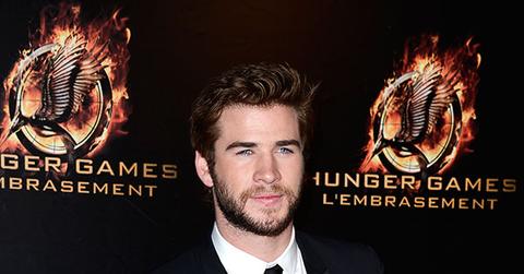 Catching fire paris Liam Hemsworth