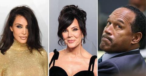 Photo of Kim Kardashian, Kris Jenner and O.J. Simpson
