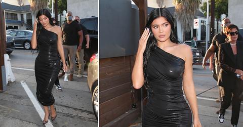kylie jenner grabs dinner at craigs restaurant in west hollywood