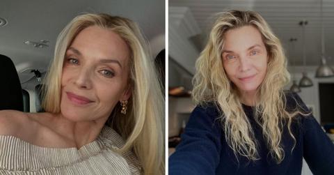 michelle pfeiffer most stunning selfies photos