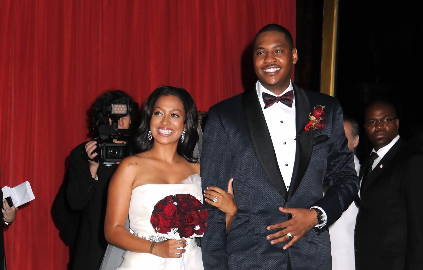 la la anthony support ex carmelo anthony