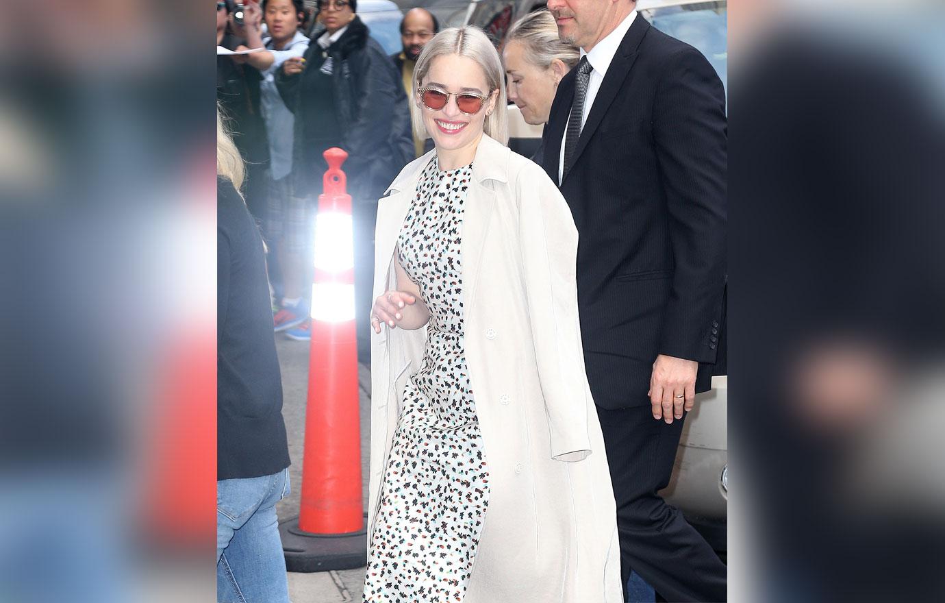 Emilia Clarke at &#8220;Good Morning America&#8221;