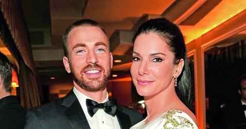 Sandra Bullock and Chris Evans