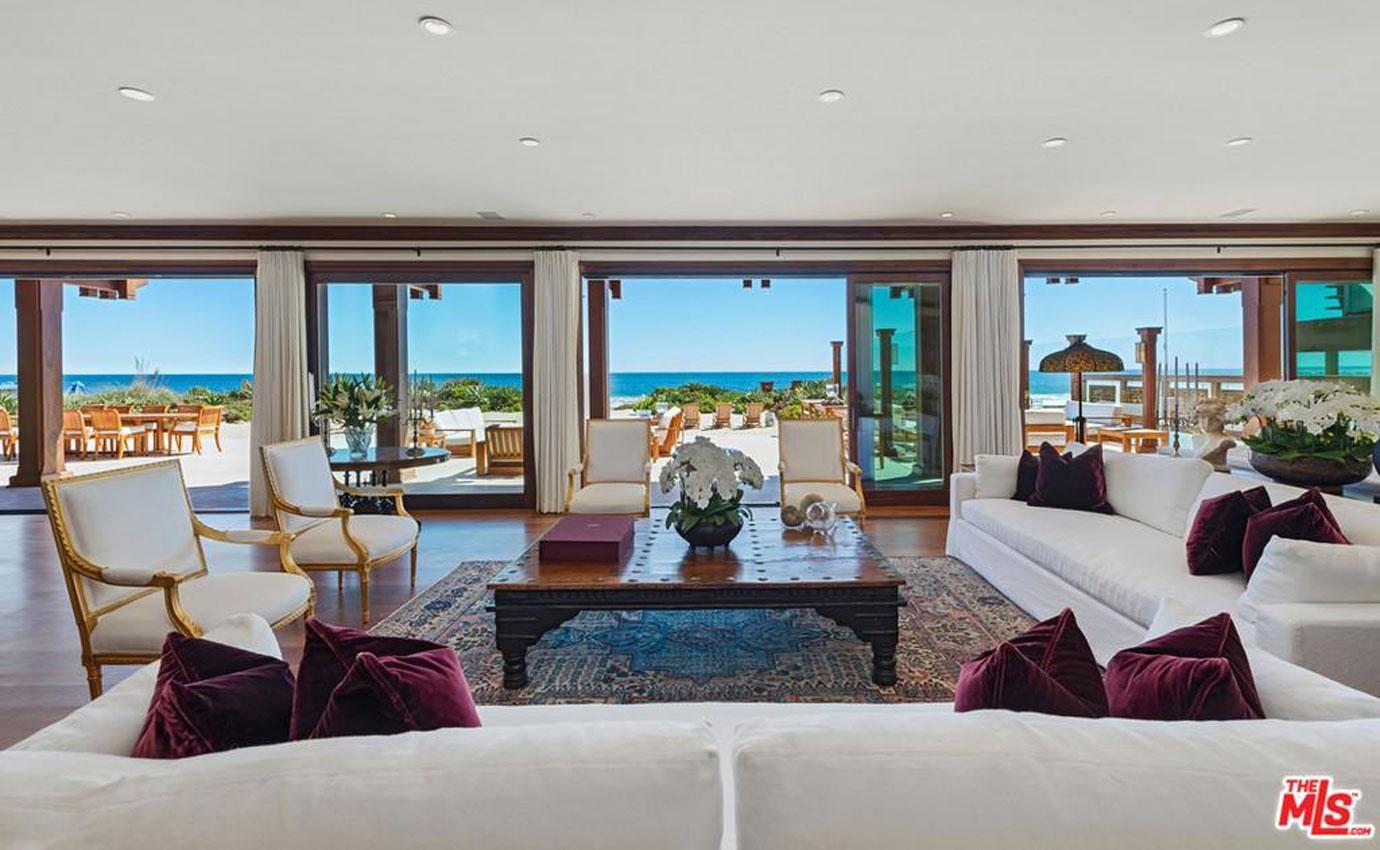 Inside Pierce Brosnan's Beachfront Mansion In Malibu