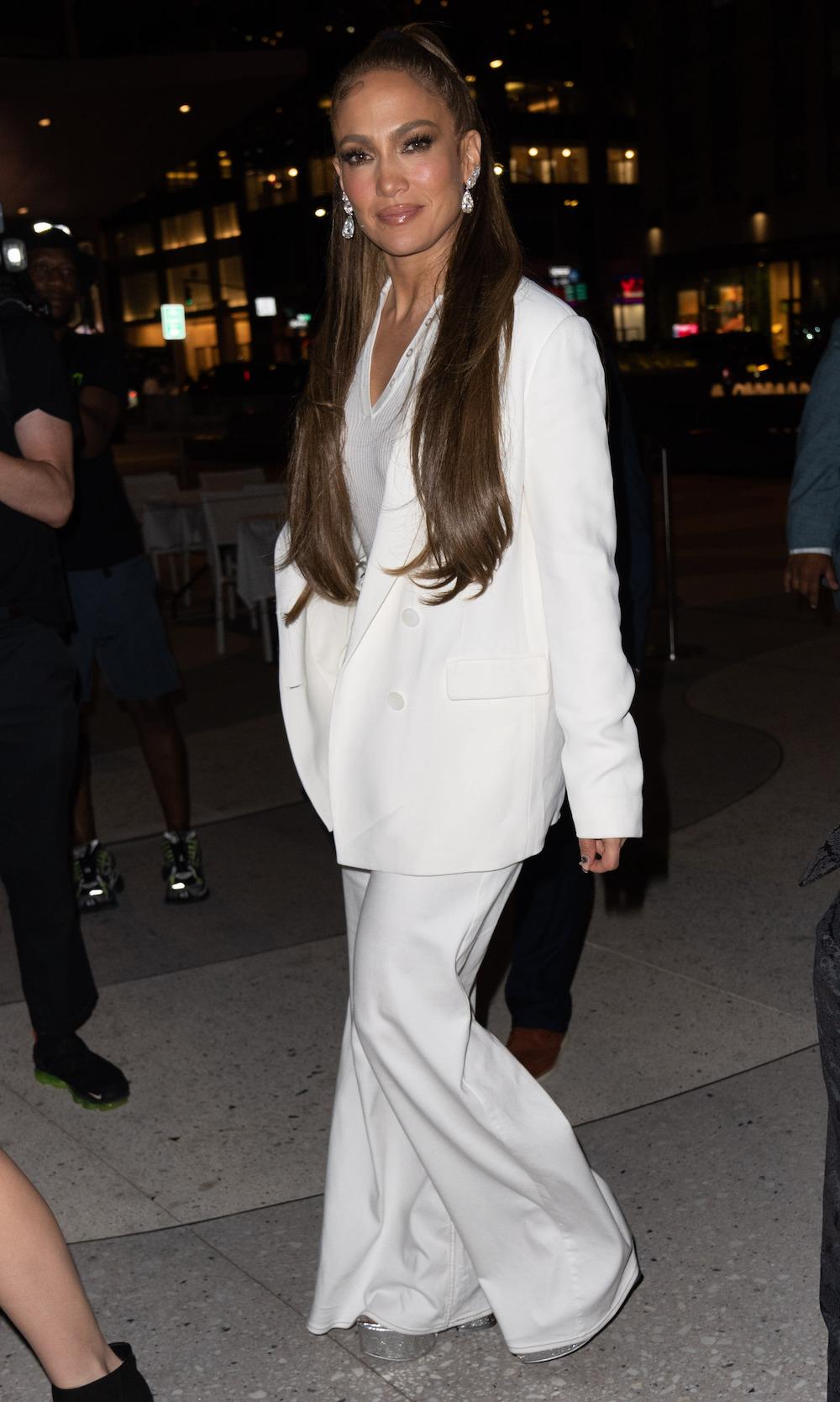 jennifer lopez at avra rockefeller center for halftime premiere after partyphoto by gothamgc images