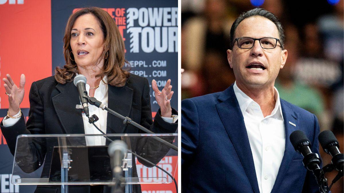 image of Kamala Harris' team allegedly asked Josh Shapiro whether he was ever 'an agent of the Israeli government.'