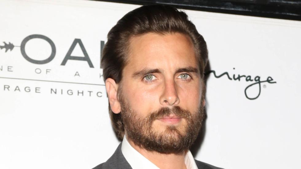 Scott Disick arrives at 1 OAK in Las Vegas, Nevada