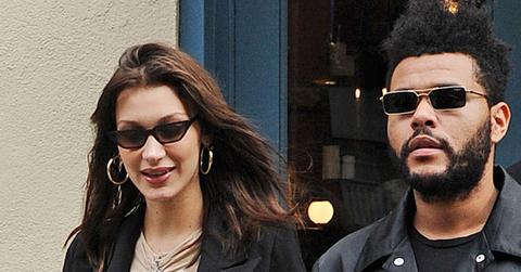 Bella celebrates w weeknd post pic