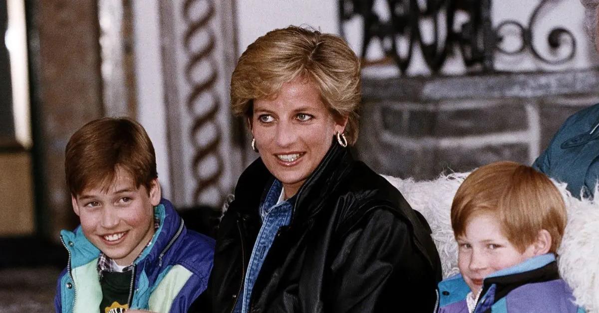 Photo of Princess Diana, Prince William and Prince Harry