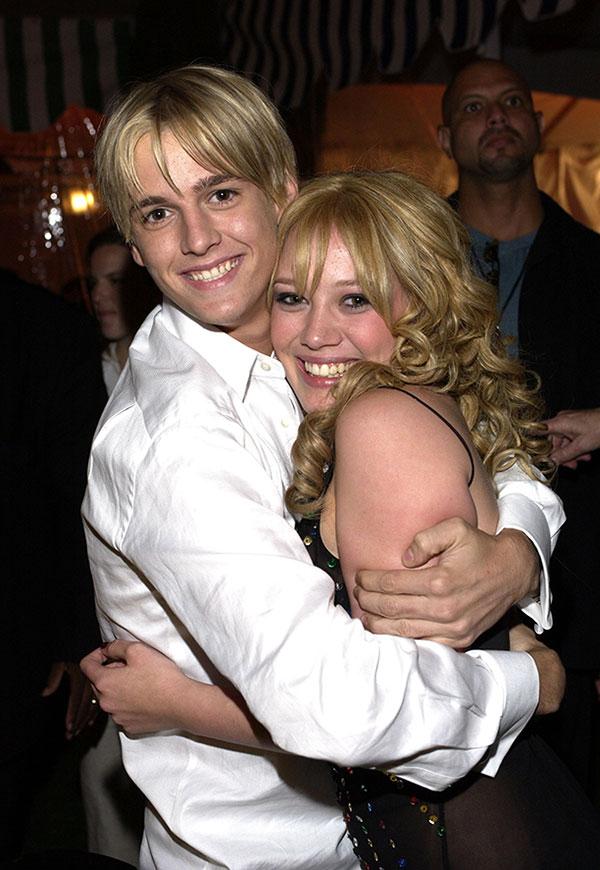 Hilary duff aaron carter