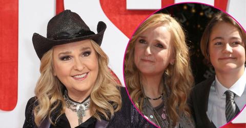 Composite photo of Melissa Etheridge and Beckett.