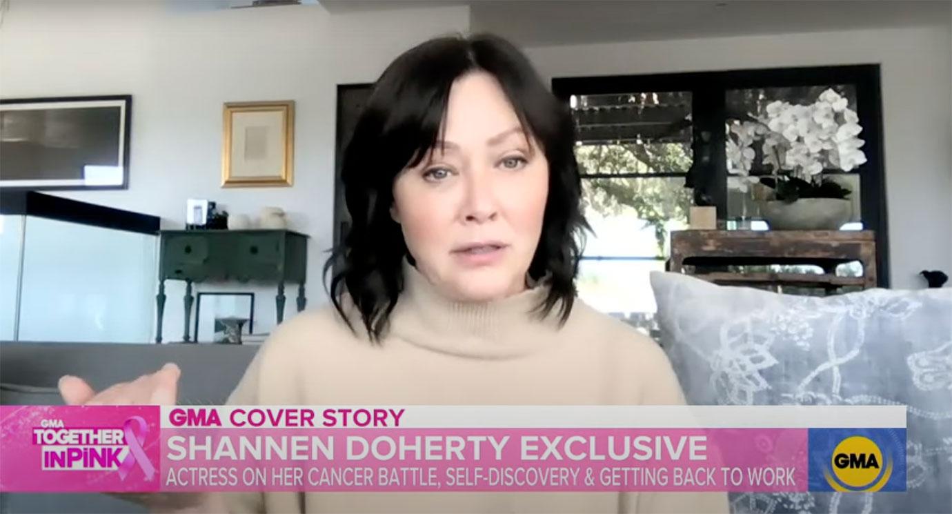 shannen doherty fighting to stay alive stage  breast cancer