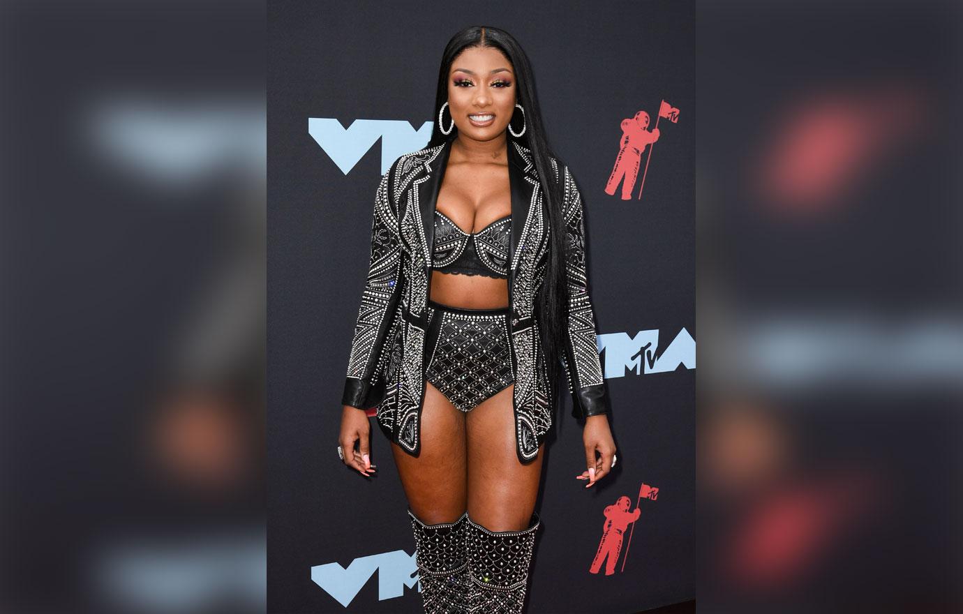 Megan Thee Stallion On Red Carpet Tristan Thompson