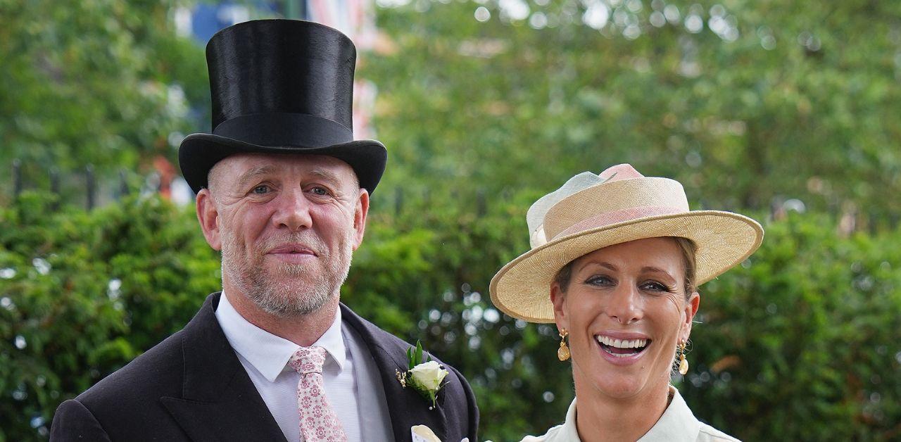 mike tindall looked bored wimbledon first outing princess anne hospitalized