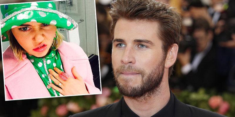 Miley Cyrus Hasn’t Given Liam Hemsworth Engagement Ring Back