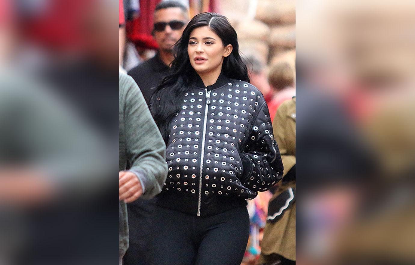 *EXCLUSIVE* Kylie Jenner and Kris Jenner take a stroll through Cusco