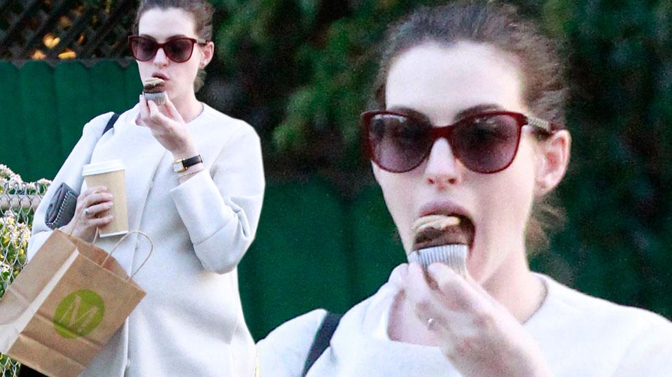 anne hathaway cupcake pregnancy cravings