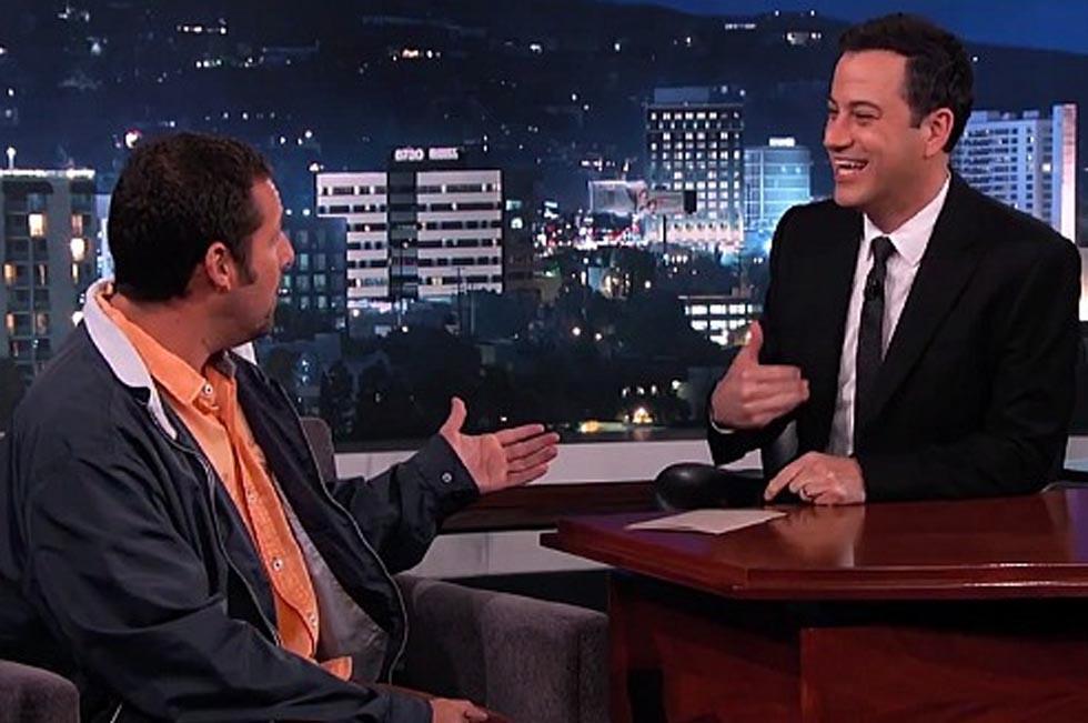 Adam sandler jimmy kimmel live