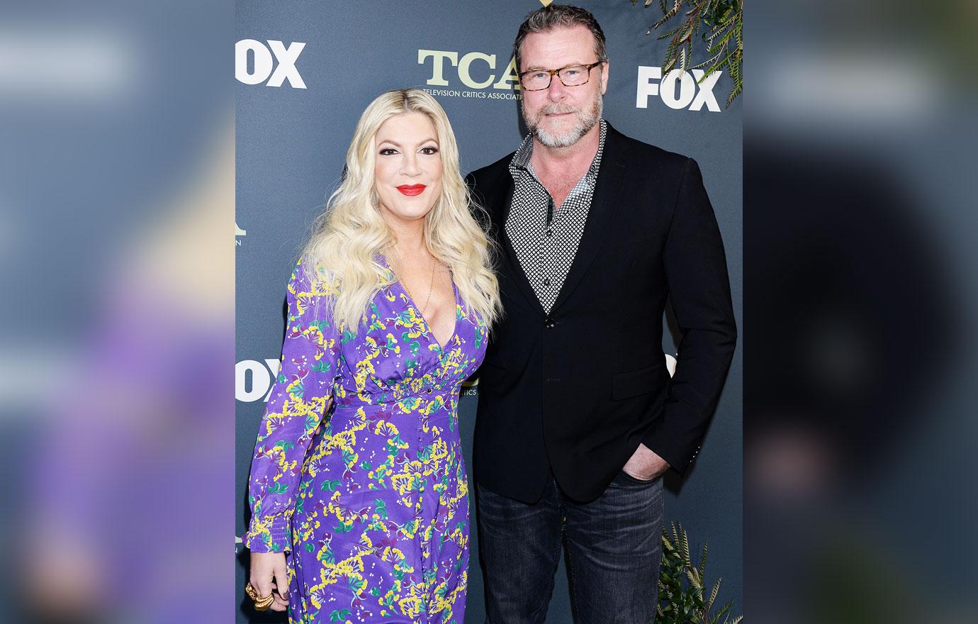 tori spelling shares trust the timing rumored divorced husband dean mcdermott