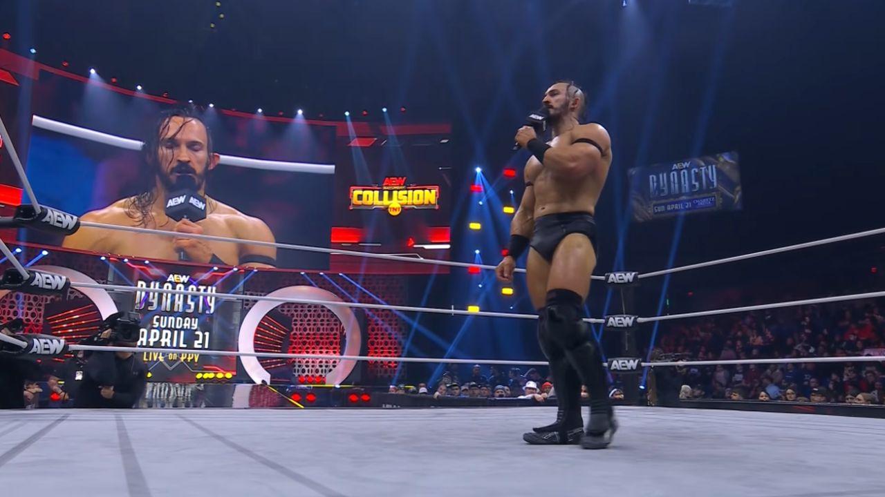 Image of Pac competed for All Elite Wrestling the night before his death at 40.