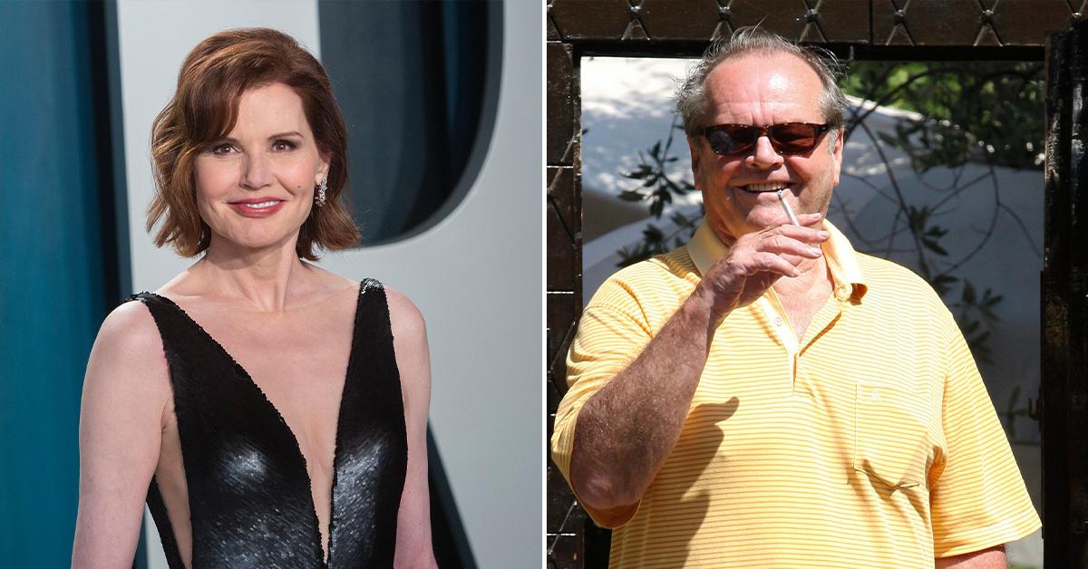 geena davis rejects jack nicholson tension pp