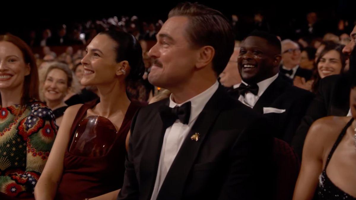 Photo of Leonardo DiCaprio and girlfriend Vittoria Ceretti attended the 2026 Oscars together.