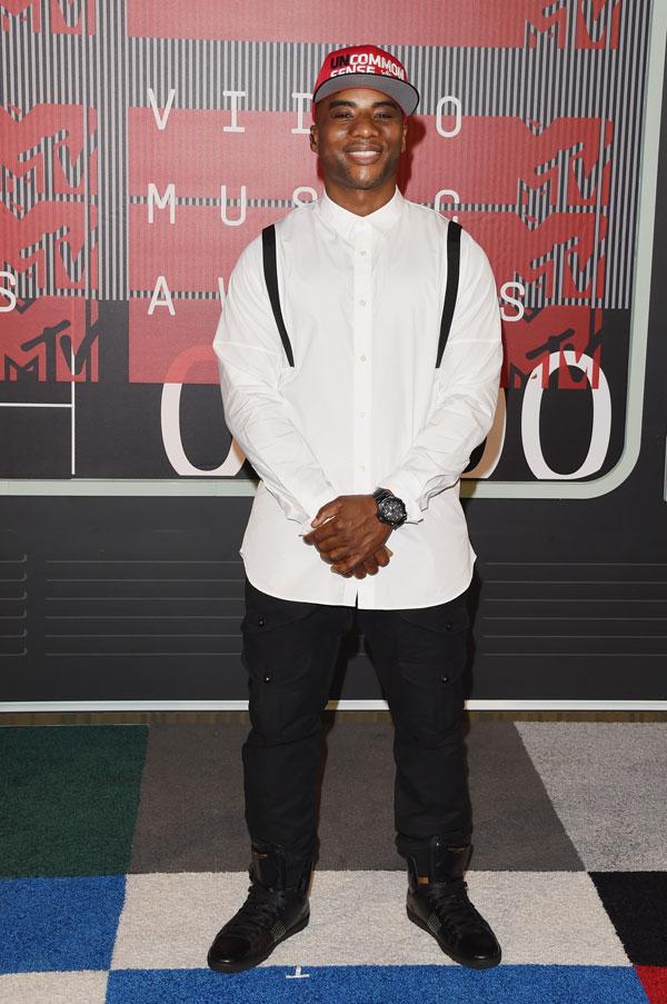 Charlamagne tha gos 2015 vmas redcarpt arrivals.