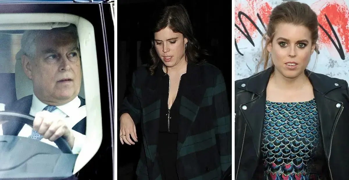 image of Prince Andrew shares two daughters with ex Sarah Ferguson.